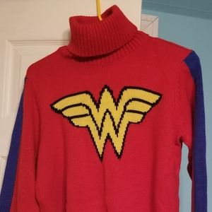 Wonder Woman Turtleneck Sweater